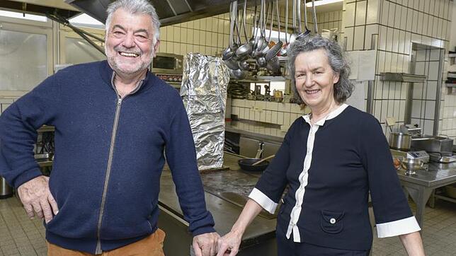Trotz Ende des "Gottfried" bei bester Laune: Klaus und Gerlinde Neidhart verabschieden sich nach 50 Jahren in den beruflichen Ruhestand.