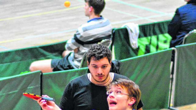 Christoph Dreier und Nico Vasdaris TTC Singen/SV Deuchelried) sind die Titelverteidiger in der Klasse Herren 1 am ...