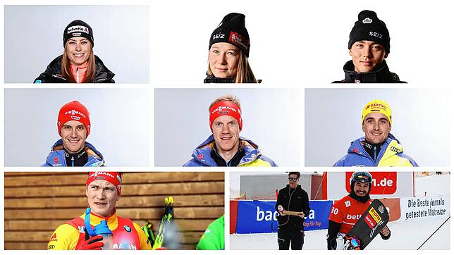 Bild : Diese acht Sportler aus unserer Region starten bei Olympia