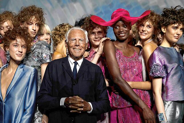 Bild 2: Modedesigner Giorgio Armani tot: Italien trauert um 91-jährigen Mode-Pionier