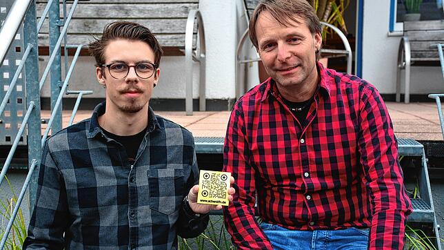 Max Schenk, der 21-jährige Sohn von Manfred und der Enkel von Hermann Schenk, hat an der Website mit gearbeitet