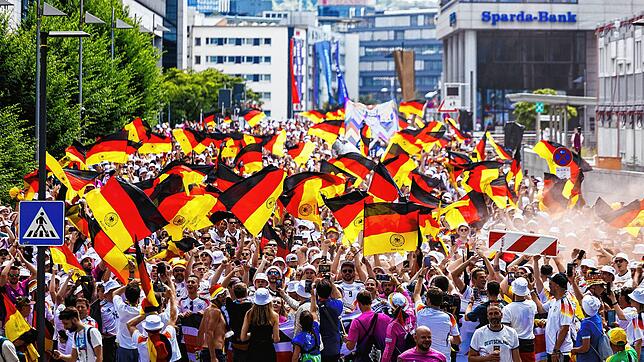 Sorgten für mächtig Stimmung in Stuttgart: Die deutschen Fans.