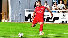 Vierer-Pack: Torjäger Nico Reichardt – hier ein Archivfoto – steuerte zum 7:3-Heimsieg des FC Schlüchttal gegen den SV Waldhaus vier ...