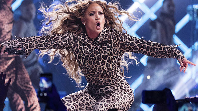 Volle Power: Jennifer Lopez bei einem Auftritt im Februar 2018.