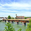Auch die berühmte überdachte Holzbrücke in Bad Säckingen lockt Touristen an