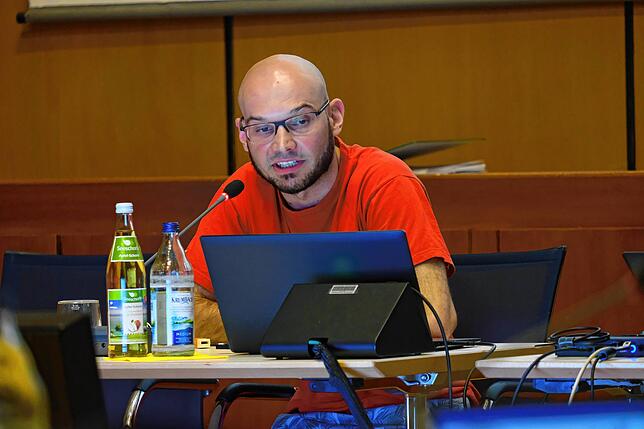 Den Jahresbericht der DLRG übernahm Matthais Schadow, Vorsitzender der Ortsgruppe.
