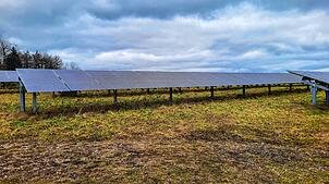 So wird der Solarpark aussehen. Der Ortschafts- und der Gemeinderat gaben grünes Licht für die entsprechende Änderung des ...