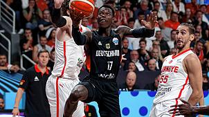Bild : Deutschland nach Sieg über Türkei Basketball-Europameister