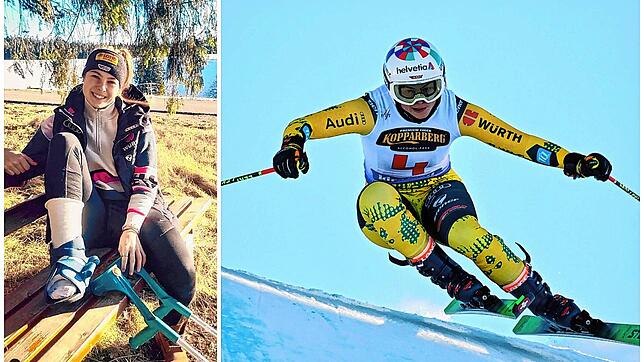 Daniele Maier erholt sich nach ihrer Verletzung im Schwarzwald. Die 27-Jährige wird in dieser Saison wohl nicht mehr auf der Piste stehen.