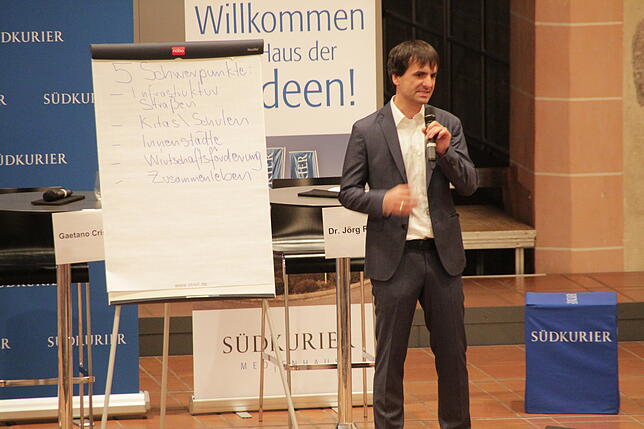 Bild 4: Video vom SÜDKURIER-Podium zur OB-Wahl in Villingen-Schwenningen zum Nachsehen!