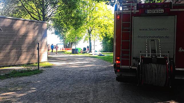 Am Samstag kam es vor dem Freizeitgelände Manzell zu einem Badeunfall.