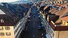 Seit 1989 ist die Waldshuter Kaiserstraße eine Fußgängerzone. Diese Idee hatte der frühere Landrat Bernhard Wütz schon in den 70er ...