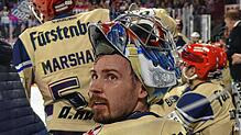 Joacim Eriksson hütet seit 2021 das Tor der Schwenninger Wild Wings.