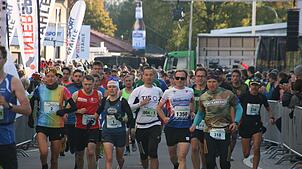 Archivfoto von 2023: Über 3000 Starter werden bei 57. Internationalen Schwarzwald-Marathon rund um Bräunlingen auf die Strecke gehen.
