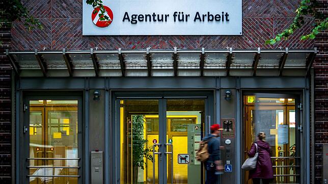 Die Agentur für Arbeit.