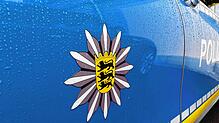 Die Landespolizei von Baden-Württemberg. Das Foto entstand als Symbolfoto im Polizeirevier Überlingen, das zum Polizeipräsidium ...