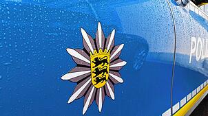 Die Landespolizei von Baden-Württemberg. Das Foto entstand als Symbolfoto im Polizeirevier Überlingen, das zum Polizeipräsidium ...