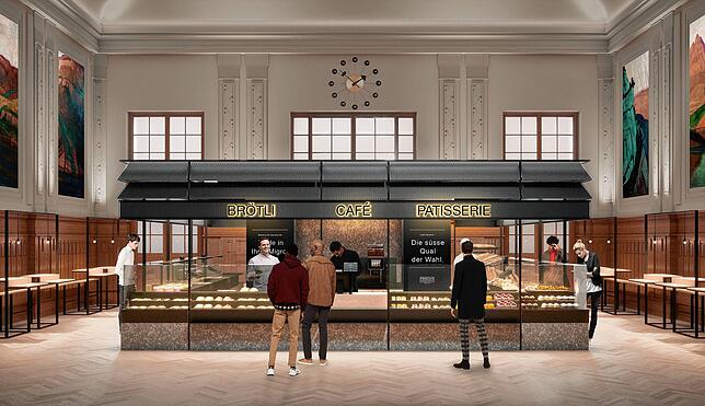 In den historischen Hallen des Bahnhof Basel SBB realisiert das Team einen Ort der Begegnung mit integriertem Food-Konzept.