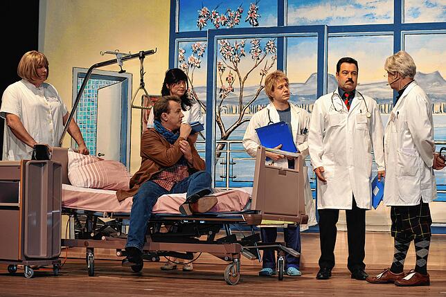 Das Radolfzeller Krankenhaus war 2011 Thema beim Narrenspiegel. Hier stach vor allem eine Krankenschwester hervor.