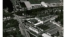 Das ursprüngliche Saba-Werk zwischen Peterzeller- und Sebastian-Kneipp-Straße: Auf der gegenüberliegenden Seite stand zwar das Werk II ...