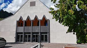 Die Scheffelhalle kurz vor ihrer Eröffnung im September 2025.