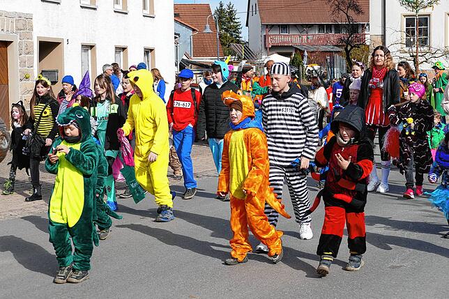 Mit Kostüm: Vor allem die Kinder hatten ihren Spaß.