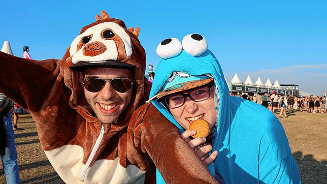 Bild : Auffallen erlaubt! Das sind die schrägsten und coolsten Looks vom Southside-Festival 2025