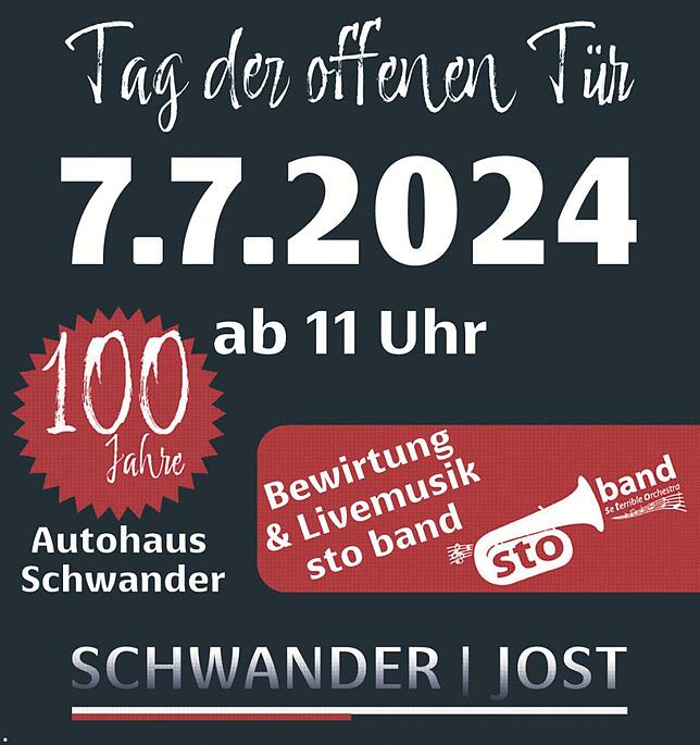 Bild 1: 100 Jahre Autohaus Schwander Laufenburg : Die Zeichen der Zeit erkannt