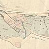 Dem badischen Bahnbau war die Laufenburger Haas-Mühle ein Hindernis. Ein Plan von 1853 zeigt den Grunderwerb zwischen Bahnhof und ...