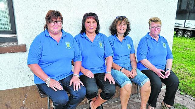 Der bewährte Vorstand des Frauenkreises Hottingen (von links): Vorsitzende Petra Schlachter, Manuela Schlachter, Gudrun Strittmatter und ...