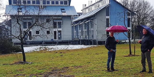 Die Studentenwohnungen an der &bdquo;alten&ldquo; Jungerhalde, erdacht vom Architekturbüro Schaudt.