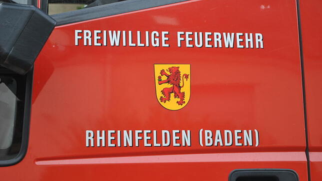 Ein Fahrzeug der Feuerwehr Rheinfelden (Symbolbild).