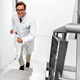 Treppen statt Aufzug: Martin Halle, Direktor der Abteilung für Präventive Sportmedizin und Sportkardiologie am Universitätsklinikum ...