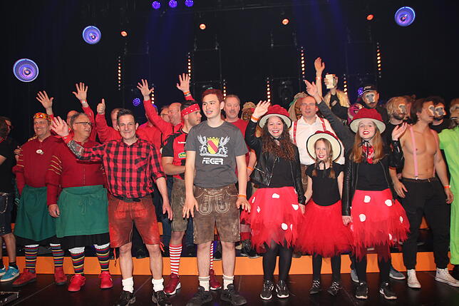 Bild 7: Bilder vom Närrischen Ohrwurm des SWR in der Stadthalle Singen