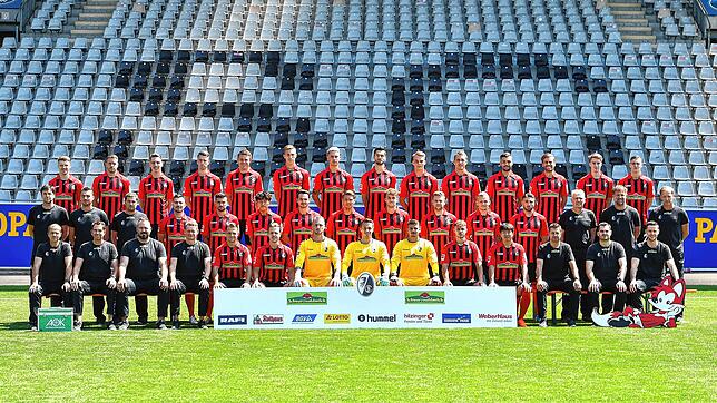 Die Mannschaft des SC Freiburg ist am morgigen Donnerstag in Pfullendorf in der Geberit Arena zu Gast. Bild: Achim Keller/SCF
