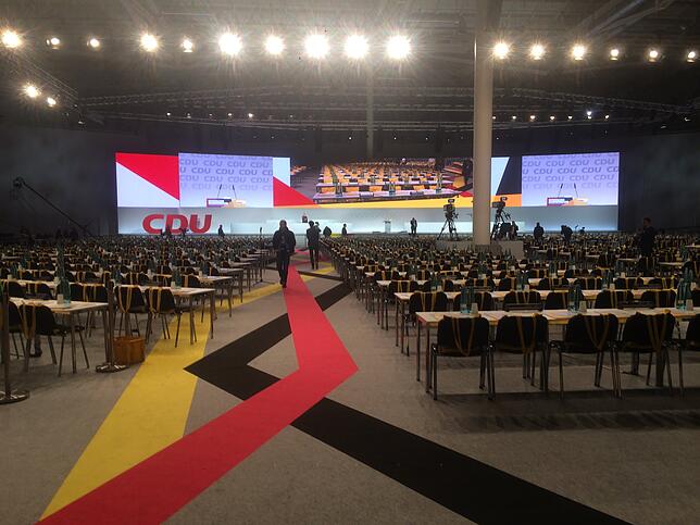 Bild 17: Der CDU-Parteitag in Hamburg im Liveticker