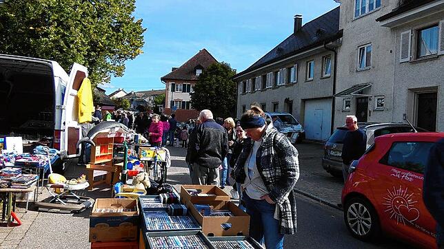 Bild : Bilder vom Herbstfest mit Flohmarkt in Dogern