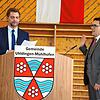 Martin Möcking, Gemeinderat der Jungen Bürger und erster Bürgermeister-Stellvertreter, nahm die Verpflichtung und Vereidigung von ...