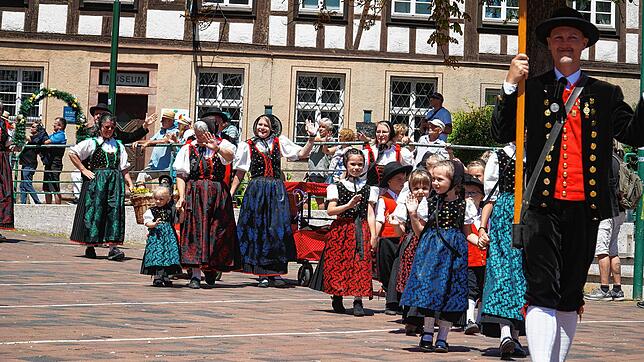 Beim großen Gautrachtenfest in der Region präsentieren sich viele Gruppen.