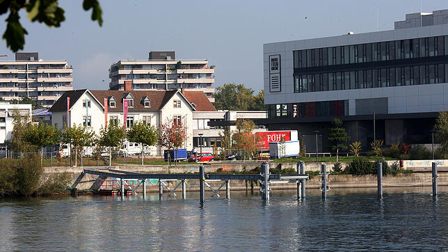 Steg, Bodenseeforum, Seehrien, Petershausen. Bild: Aurelia Scherrer