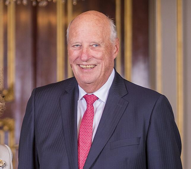 König Harald V. von Norwegen.