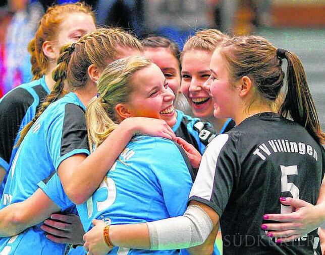 TV Villingen: Zurück in der 3. Liga der Volleyballerinnen sind die Villinger TV-Spielerinnen. Gespielt wird in der Hoptbühlhalle, ...