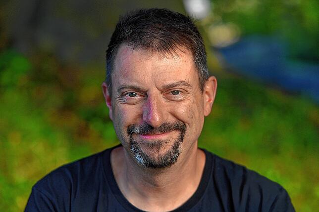 Rudi Haug, Neckartenzlingen, zum ersten Mal beim Freischwimmen dabei: &bdquo;Ich schwimme normalerweise im Hallenbad und Freibad. Für ...