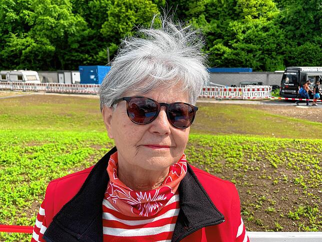 Irmi Eisenberg: &bdquo;Ich habe hier schon schwimmen gelernt. Später war ich mit meinen eigenen Kindern hier. Mit Vesper und allem was ...
