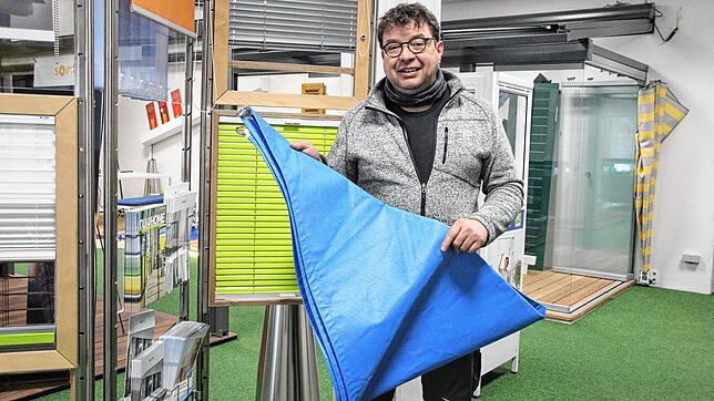 Richard Beil von Sonnenschutztechnik Beil Stühlingen bietet diverse Lösungen an, wenn die Sonne blendet. Vom kleinen Sonnensegel, wie im ...