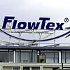 Das FlowTex-Logo auf der ehemaligen Firmenzentrale. Der Skandal des Bohrmaschinenhändlers brach in jeder Hinsicht Rekorde: größter ...