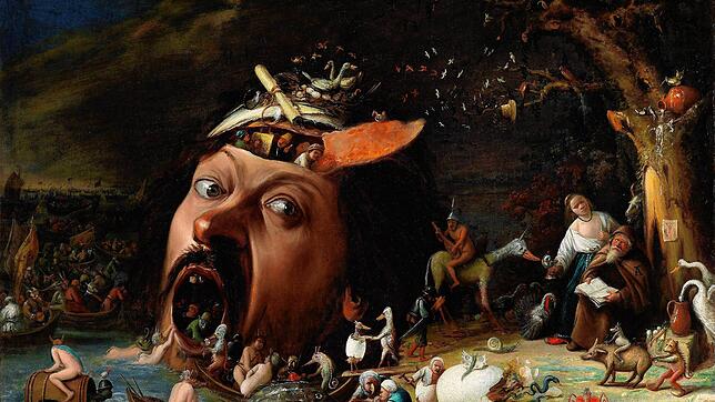 Viel Hunger auf Menschen: &bdquo;Die Versuchung des Heiligen Antonius&ldquo;, dargestellt von Joos van Craesbeeck, um 1650. Bild: Wikipedia