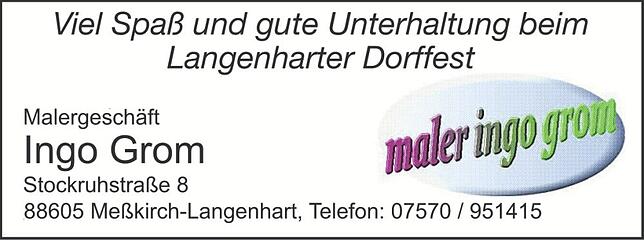 Bild 8: Dorffest Langenhart: In Langenhart wird drei Tage lang gefeiert