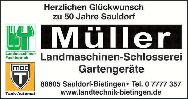 Bild 14: 50 Jahre Gesamtgemeinde Sauldorf: Beim Jubiläumsempfang werden vielfältige Aktivitäten präsentiert