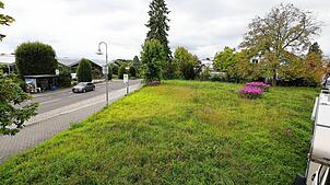 Hier soll eine Baugruppe ein Haus für mindestens drei Familien errichten können: Die Stadt verkauft ein Grundstück am Rand von ...